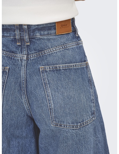 Jean Barrel Dark Bleu Denim ONLTAYLOR Longueur 32 ONLY - 5 | ABAJO